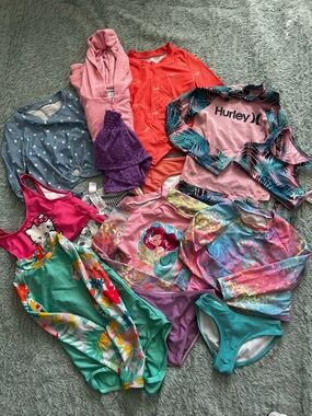 Little Girls Swimsuit Bundle size 4-6